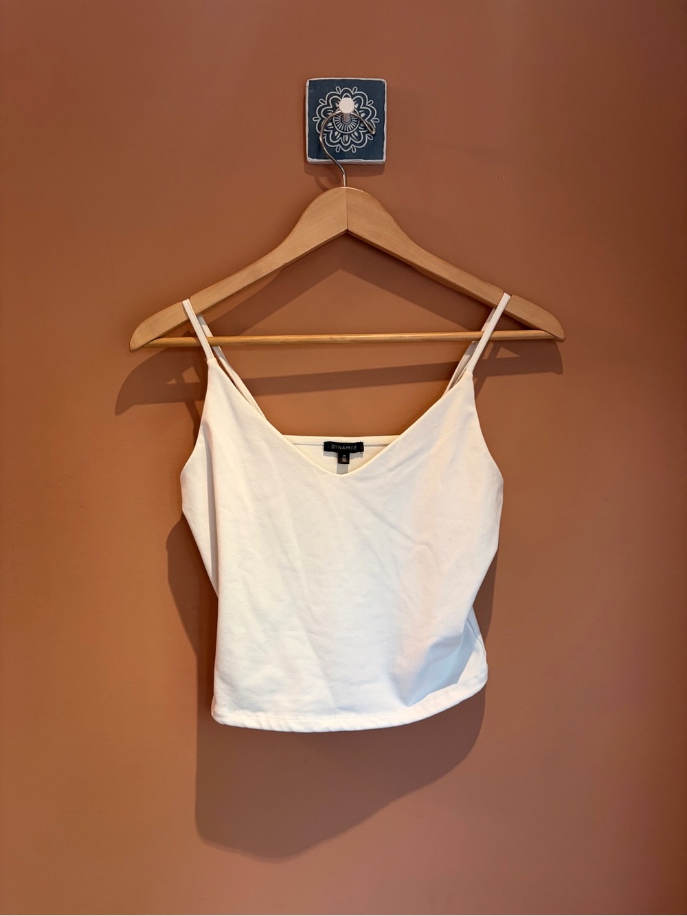 🌸 3/$30 // Dynamite White Spaghetti Strap V-Neck Camisole